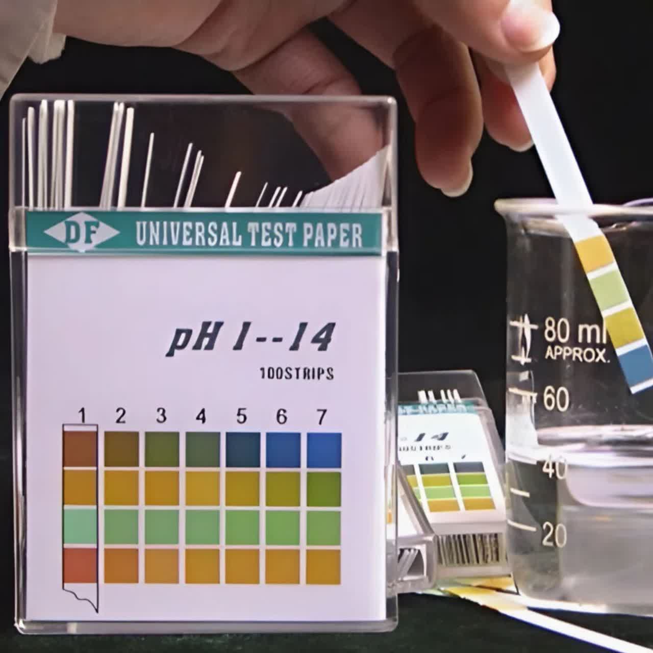 کاغذ pH0-14 متر کاغذ pH0-14 متر